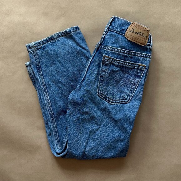 Levi's Signature 100% Cotton Relaxed Fit Denim 6x - Picture 1 of 6